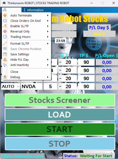 Thinkorswim Trading Robot Multi Stocks functions