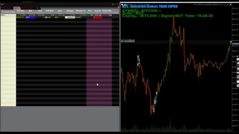 Metatrader 5 – Interactive Brokers Trader Forex/Stock Copier